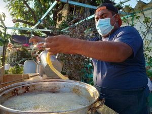 Preparación de churros